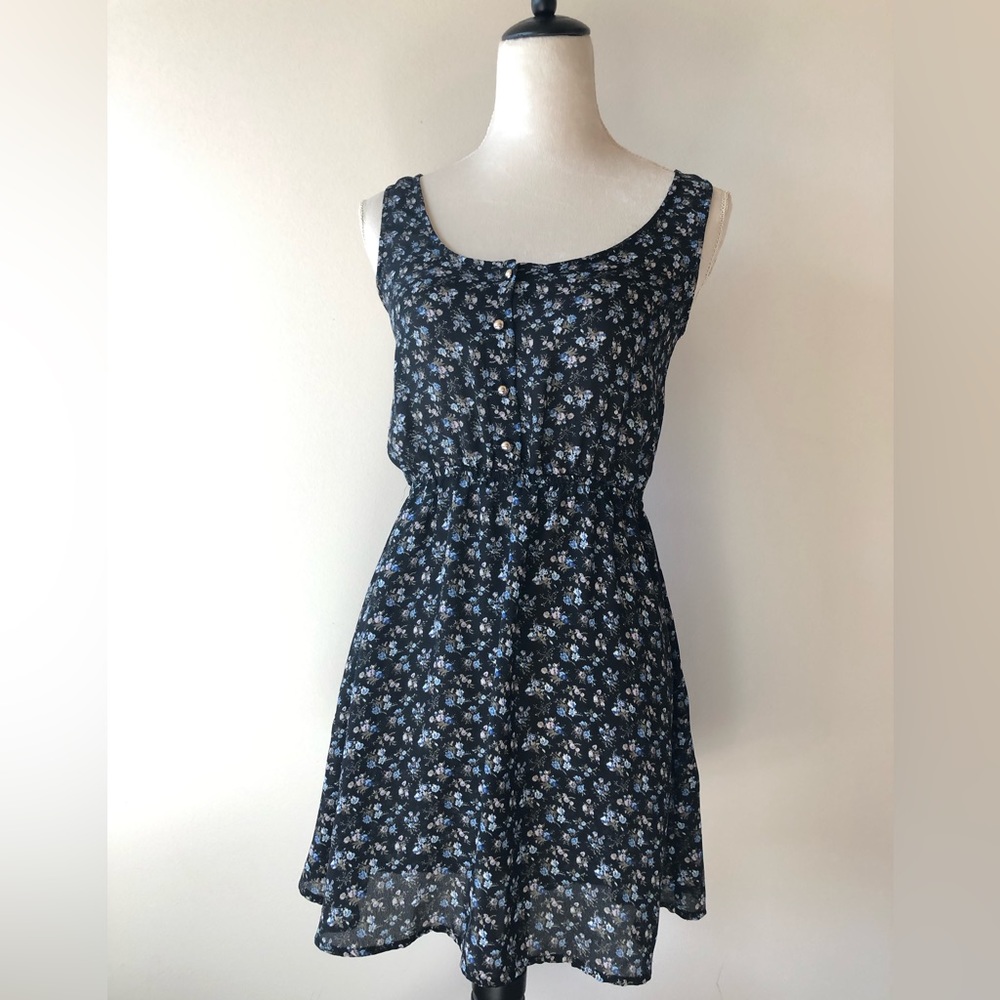 C’EST TOI dress, A Line Floral Sleeveless, size S